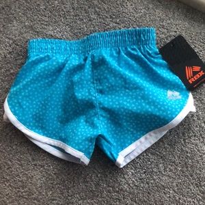 NWT RBX toddler girls blue active shorts